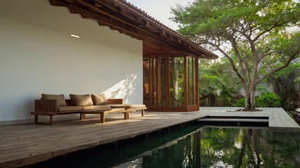 Fototapeta premium resort hotel