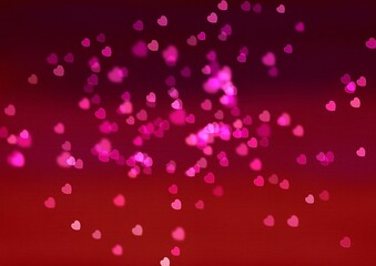 background with hearts