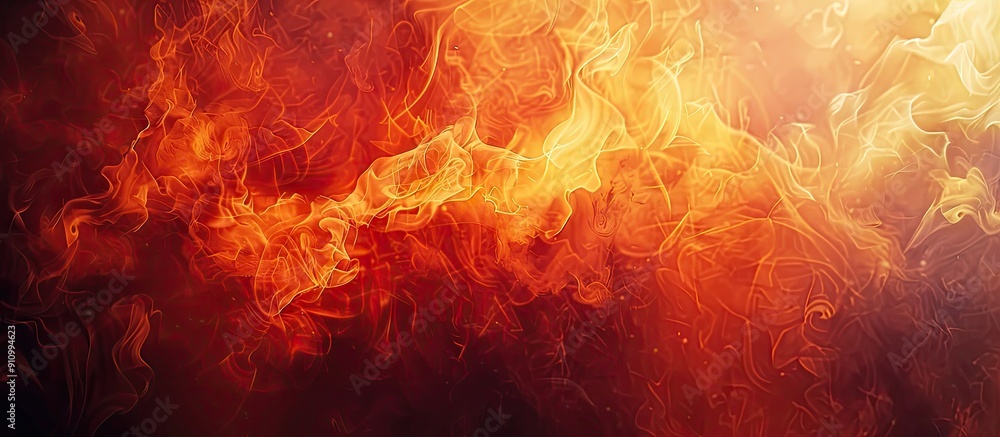 Aufkleber Background with an abstract blaze fire flame texture providing copy space image