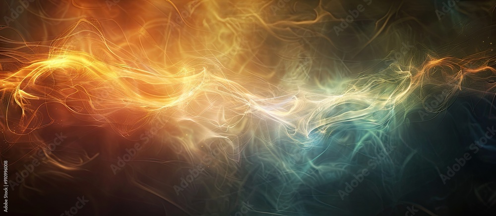Poster Abstract background created through a long light exposure ideal for use as a copy space image