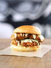 chicken burger