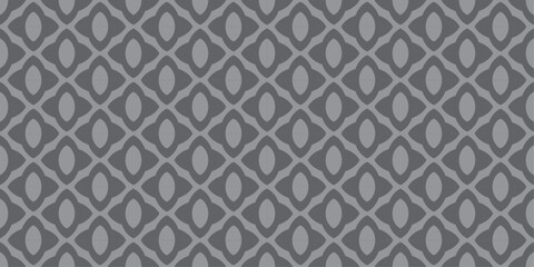 Minimalist Gray Organic Seamless Pattern. Abstract Fluid Shape Seamless Background