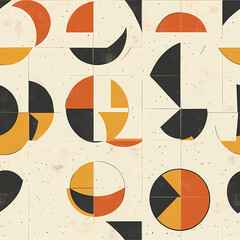 Abstract Shapes seamless pattern