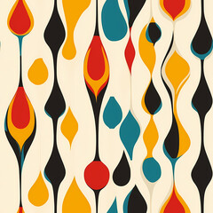 Abstract Shapes seamless pattern