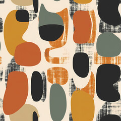 Abstract Shapes seamless pattern