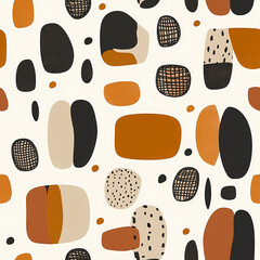 Abstract Shapes seamless pattern