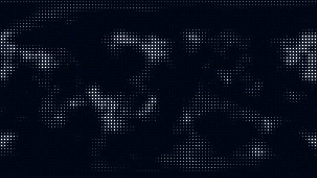 Halftone dot pattern background animated.
