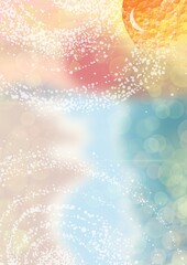 abstract background with bubbles