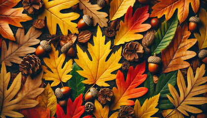 autumn leaves background