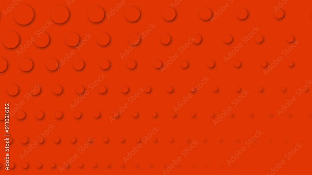 Aufkleber abstract dot circle pattern animated waving background looping animation.