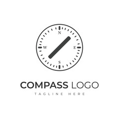 Compass Logo Icon Design Vector Template