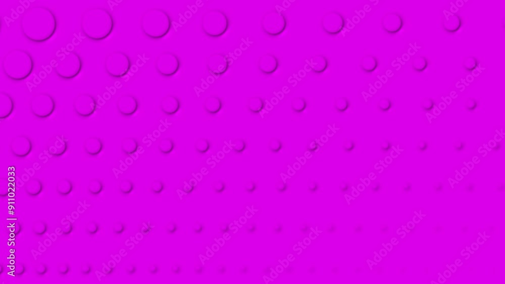 Aufkleber abstract dot circle pattern animated waving background looping animation.