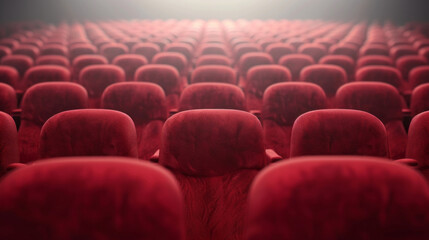 Fototapeta premium movie theatre seats