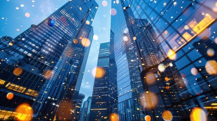 Obraz premium Scalable Operations: Big firms leverage their scale to adapt operations efficiently to market demands, managing growth without proportionally increasing costs. 