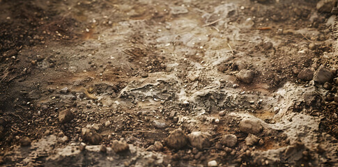 Closeup Photo of Rough, Dusty Ground