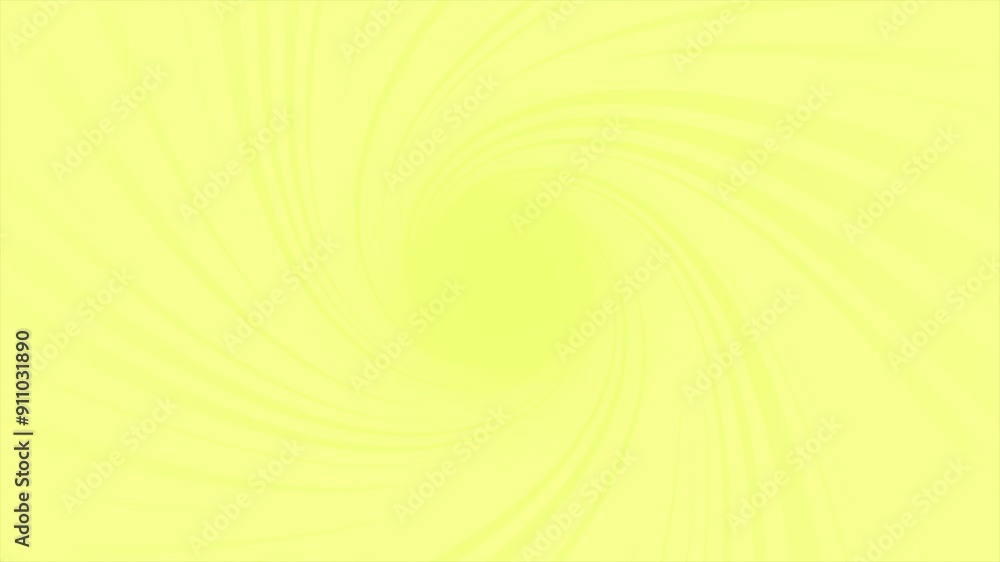 Poster yellow color futuristic 3d cartoonistic tunnel geometrical loop able background for corporate use