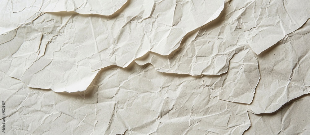 Poster soft natural style white kraft paper with a unique design, ideal for creative projects, set against 