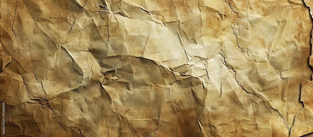 Poster vintage paper texture with a rustic look, suitable for backgrounds or designs with copy space image.