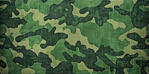 Fototapeta premium Green and Beige Camo Design