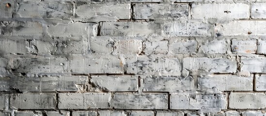 Obraz premium Gray brick wall providing natural ambiance for copy space image.