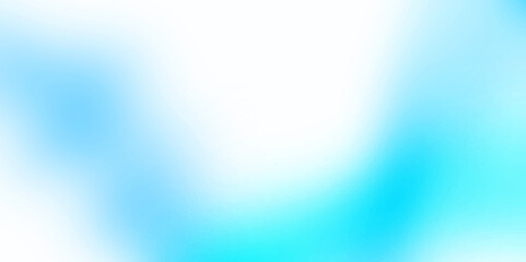 Multi color soft background vector, gradient mesh. Soft Bright Blue and Pastel Wavy White Smooth Surface.