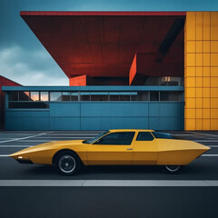 Neo Brutalism: Bold Geometric Shapes and Vibrant Solid Colors in Architectural Design