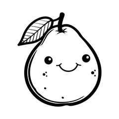 fruit, food, cute fruit, mascot fruit