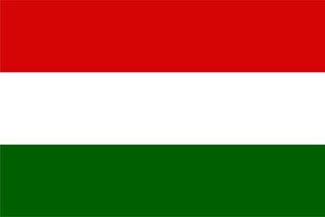 Obraz premium Flag of Hungary 