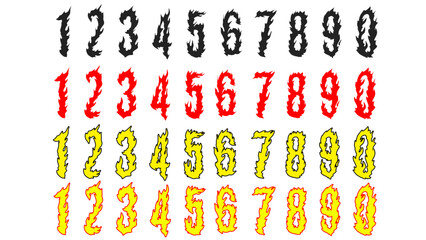 Fire number vector design