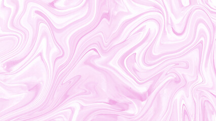 Abstract background vector sketch of the waves liquid marble. Pink and white marble pattern.