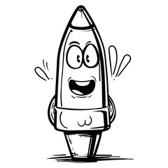 vector illustration of mascot icon in school