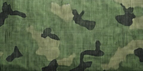 Abstract Camouflage Art