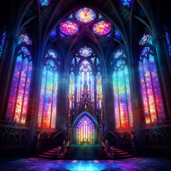 Obraz premium Fantasy Cathedral