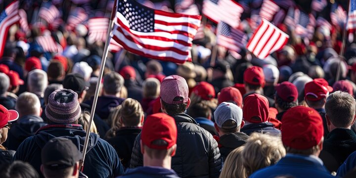 conservative republican political rally