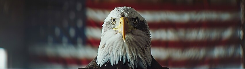 Fototapeta premium American bald eagle