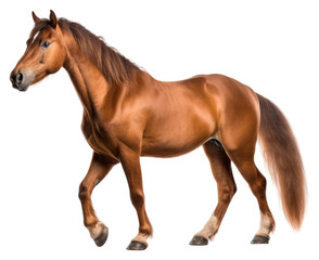 Obraz premium PNG Horse stallion mammal animal.