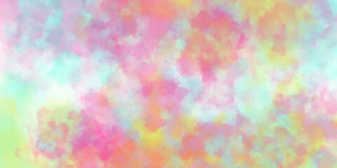Beautiful stylist multi Colors Wrinkled Paper Texture background. Abstract colorful Watercolor Background. Abstract  Colorful watercolor background with painted sunset sky colors of pink blue purple.