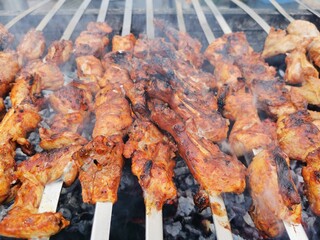 grilled chicken legs