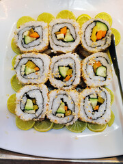 delicious sushi food