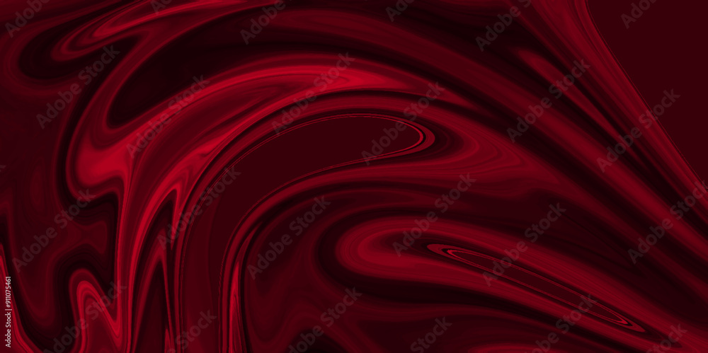 Poster dark red liquid marble vector background. dark texture color and red marble pattern modern style liq
