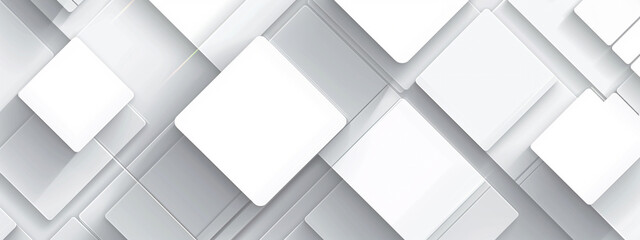 Obraz premium White luxury background with grey shadow diagonal stripes. Elegant light grey white seamless looped background. Diagonal white stripes animation