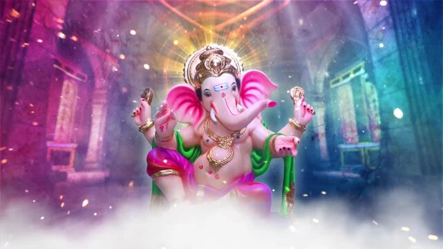 Ganesh Chaturthi, Lord Ganesha, Ganpati Bappa- Ganesh Motion Graphics Video