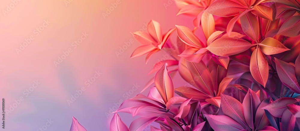 Poster background design with gradient blur ideal for product ui featuring ample copy space image