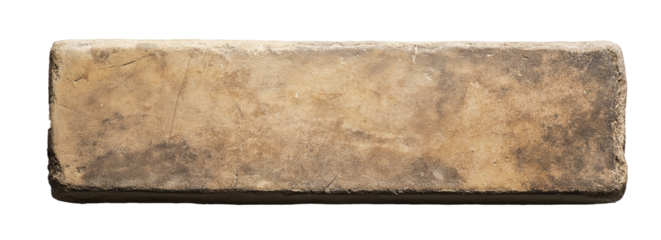 old stone sign board plate weathered ancient blank stone brick cut out