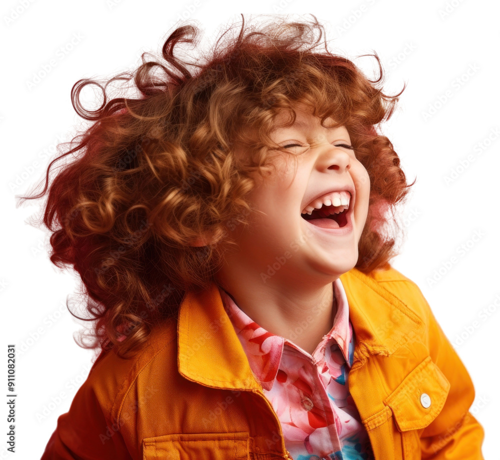 Sticker png laughing child excitement happiness.