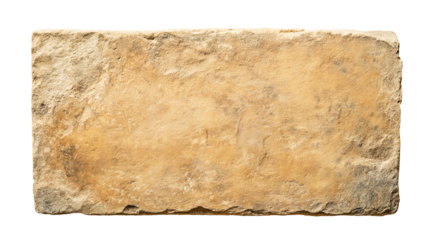 old stone sign board plate weathered ancient blank stone brick cut out