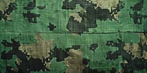Green Camouflage for Outdoor Gear