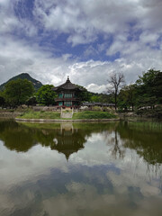 Temple in the lake