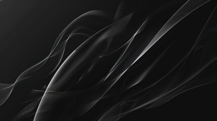 Dark elegance stripes waves pattern background
