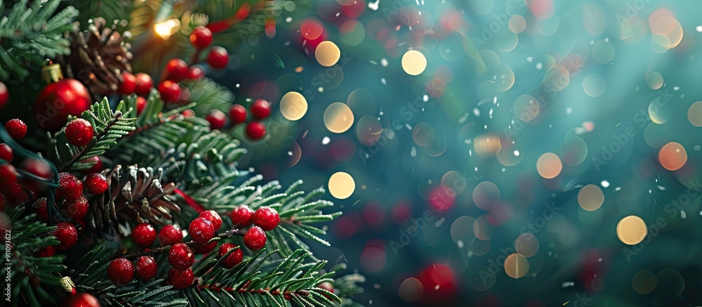 Aufkleber holiday greetings on a colored backdrop with room for text or graphics like a business card or postc